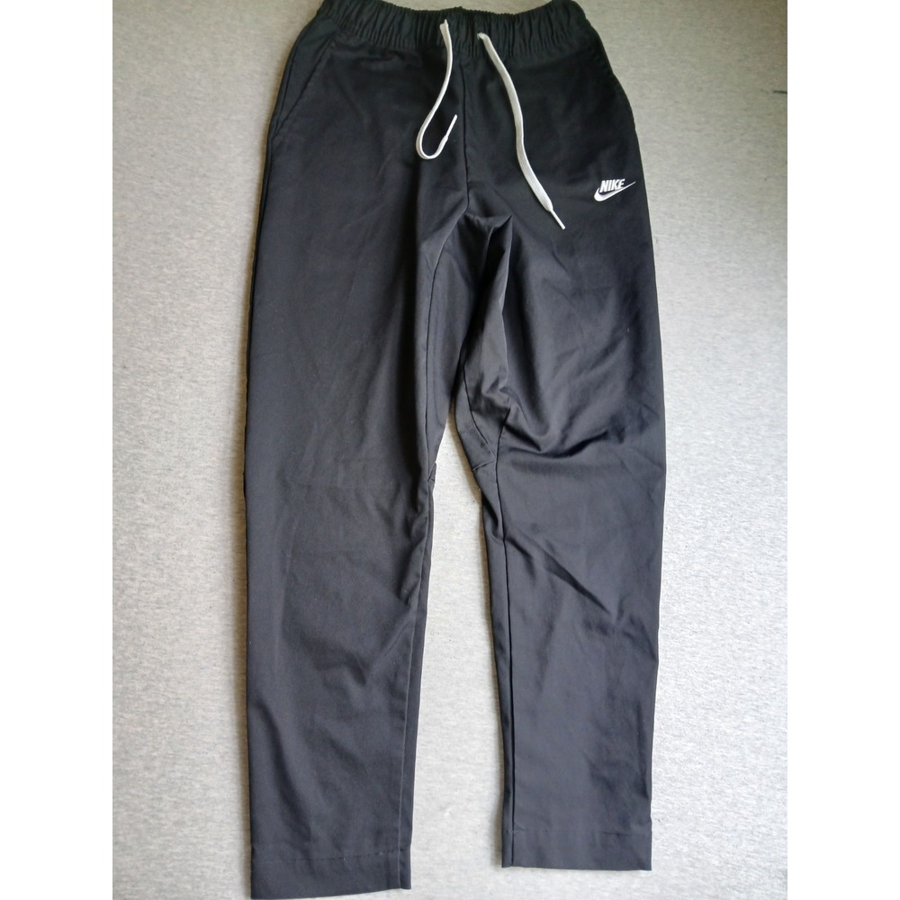 Nike Pants Mens Small Club Woven Tapered Pull On Tech Preppy Active Athletic